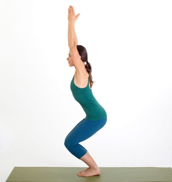 Stuhlpose